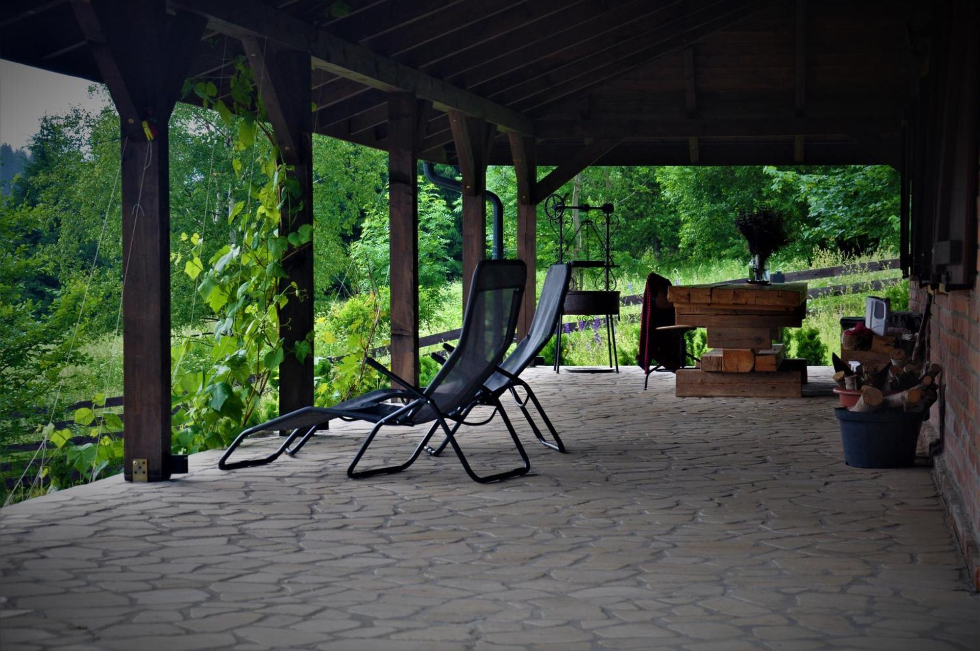 Chata Nad Dzika Orlica Z Jacuzzi Poniatow Exterior foto