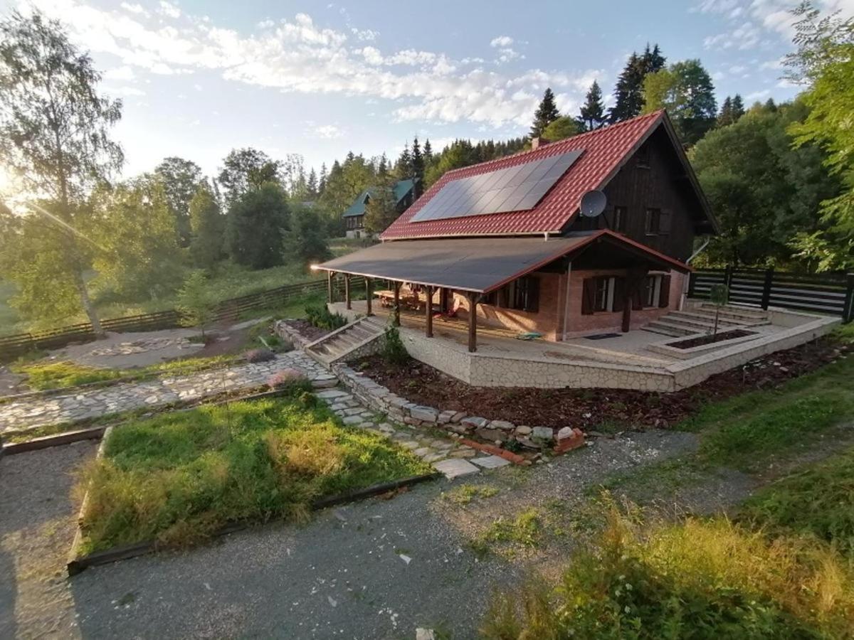 Chata Nad Dzika Orlica Z Jacuzzi Poniatow Exterior foto